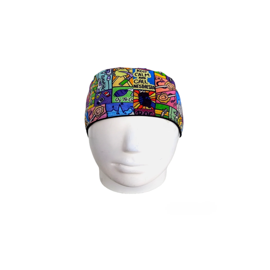 Gorro Quirúrgico Mujer Anestesia Rock & Roll