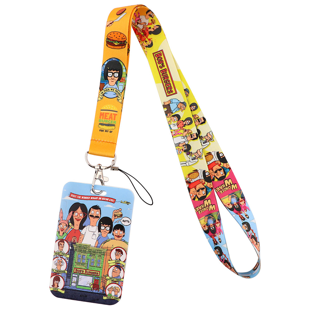 Portacarnet (Lanyard) Bob's Burgers