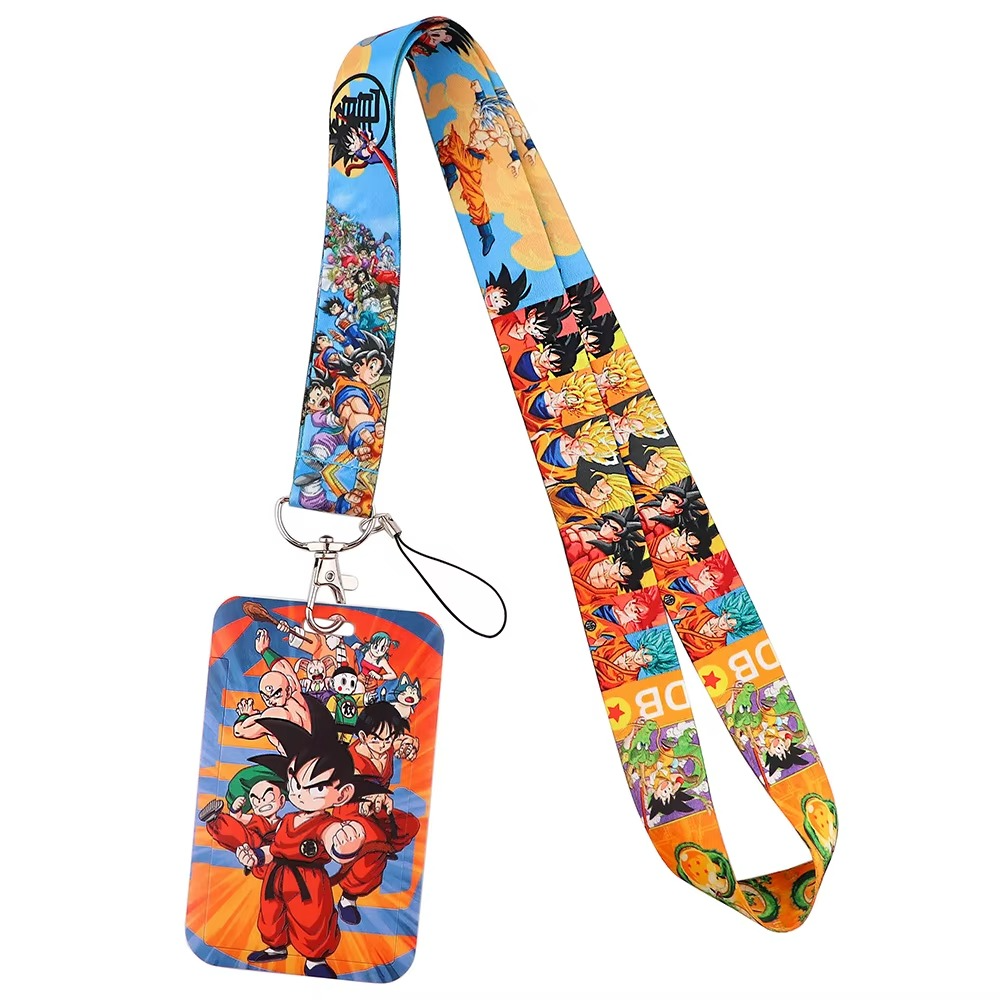 Portacarnet (Lanyard) Son Gokū