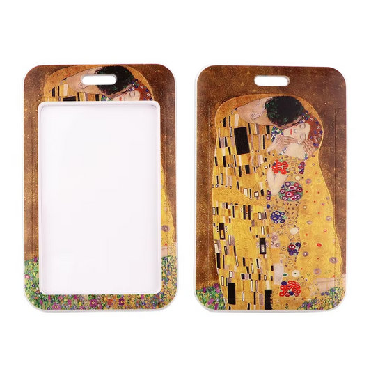 Portacarnet (Lanyard) El Beso Gustav Klimt