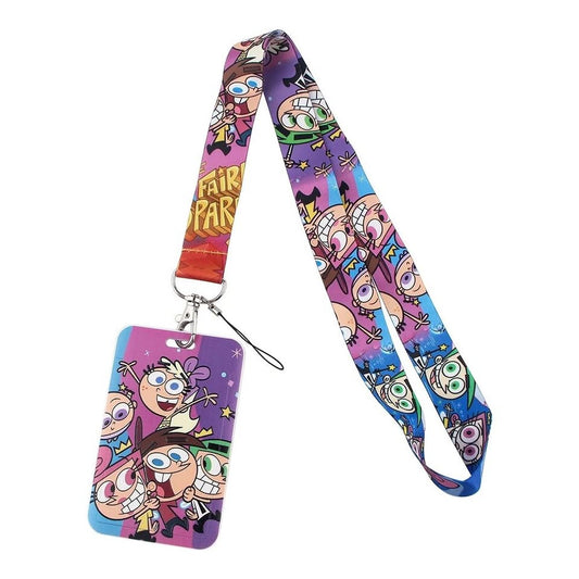 Portacarnet (Lanyard) Los padrinos mágicos