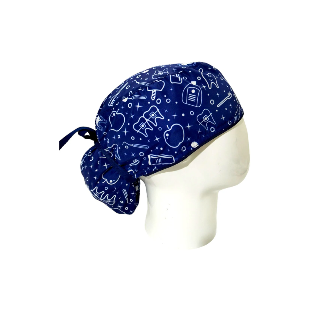 Gorro Quirúrgico Mujer Odontología Nocturno