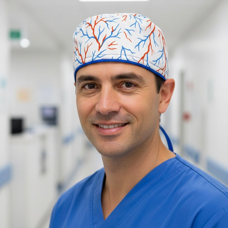 Gorro Quirúrgico Hombre Neuro Vascular