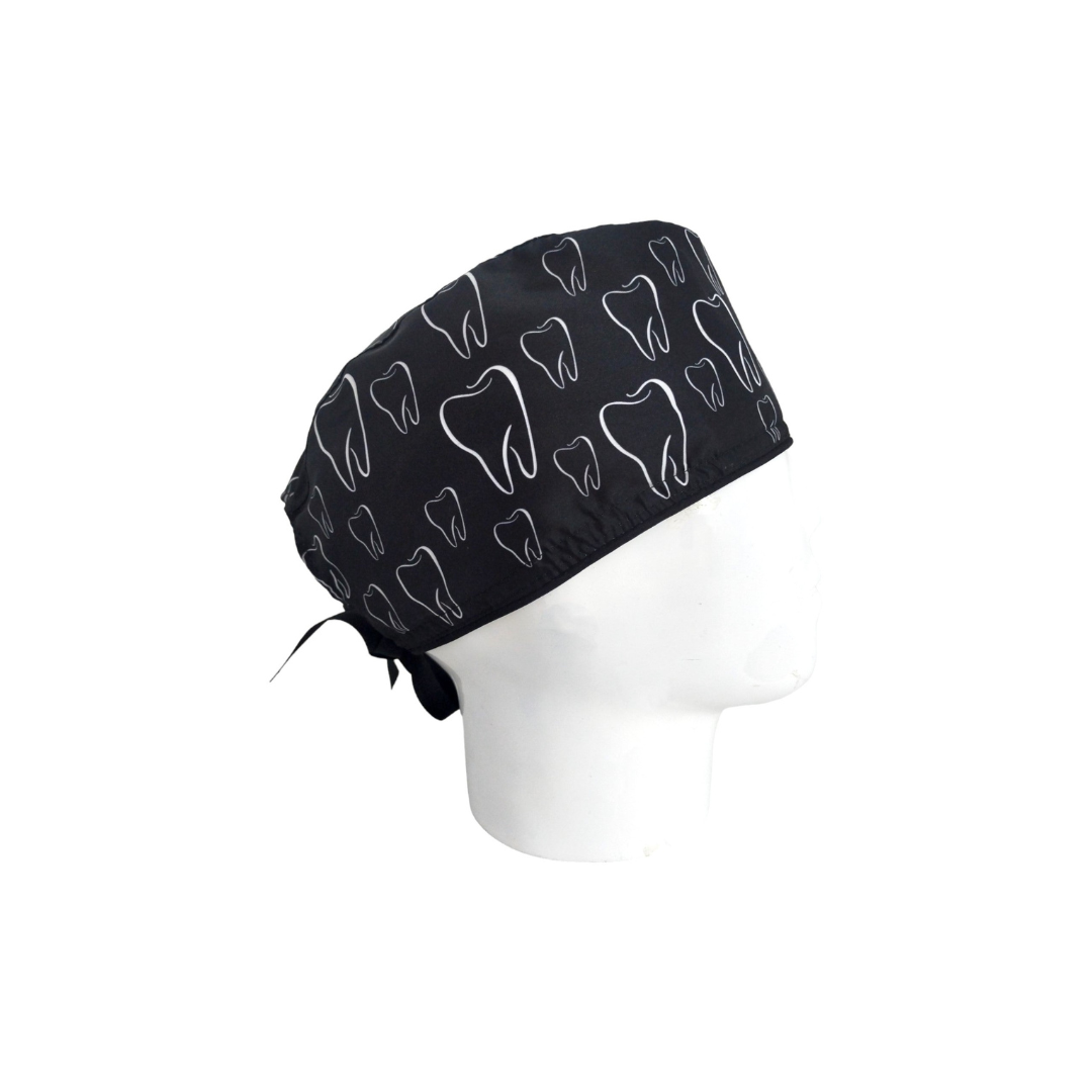 Gorro Quirúrgico Hombre Diseño Dientes Minimalista