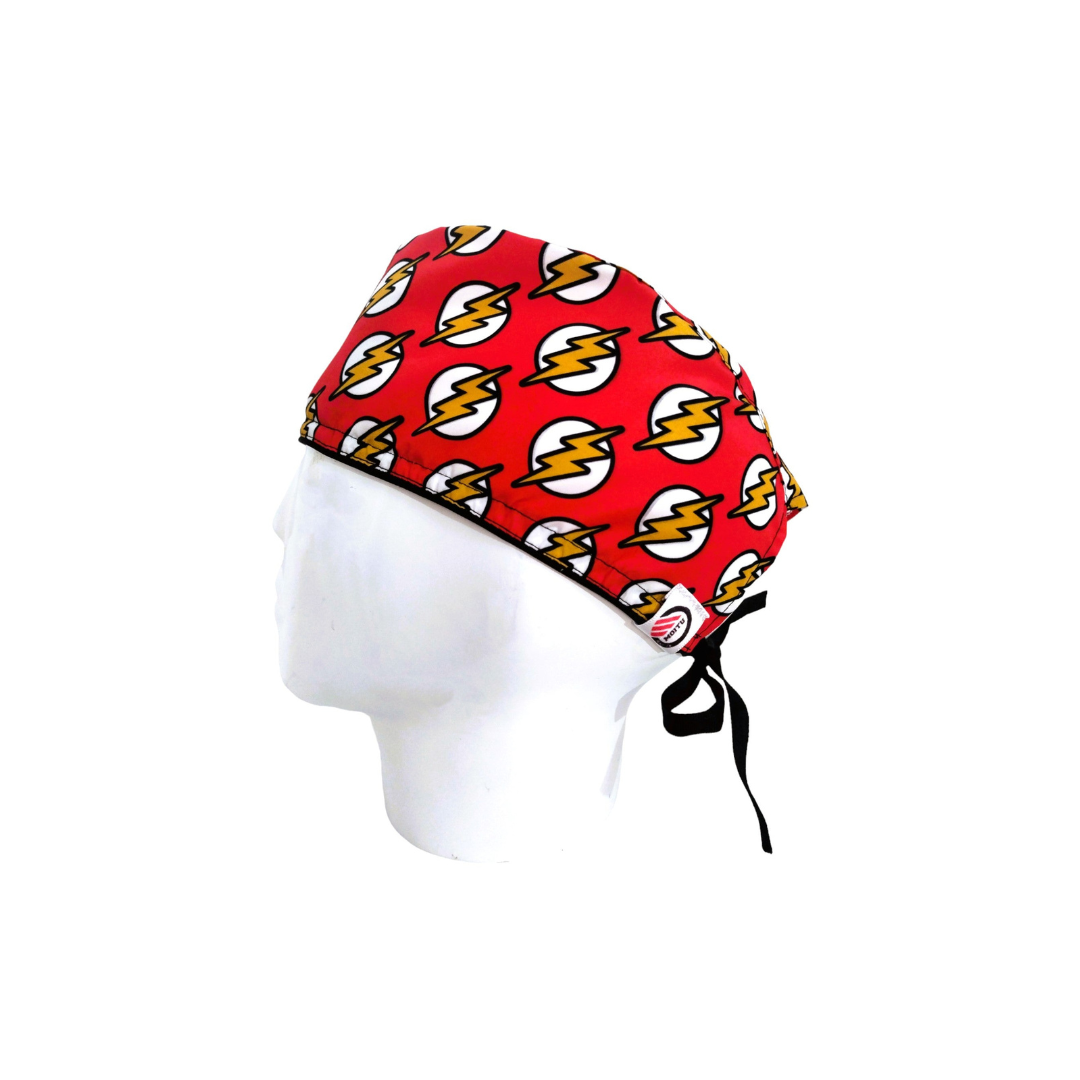 Gorro Quirúrgico Hombre Flash Rojo