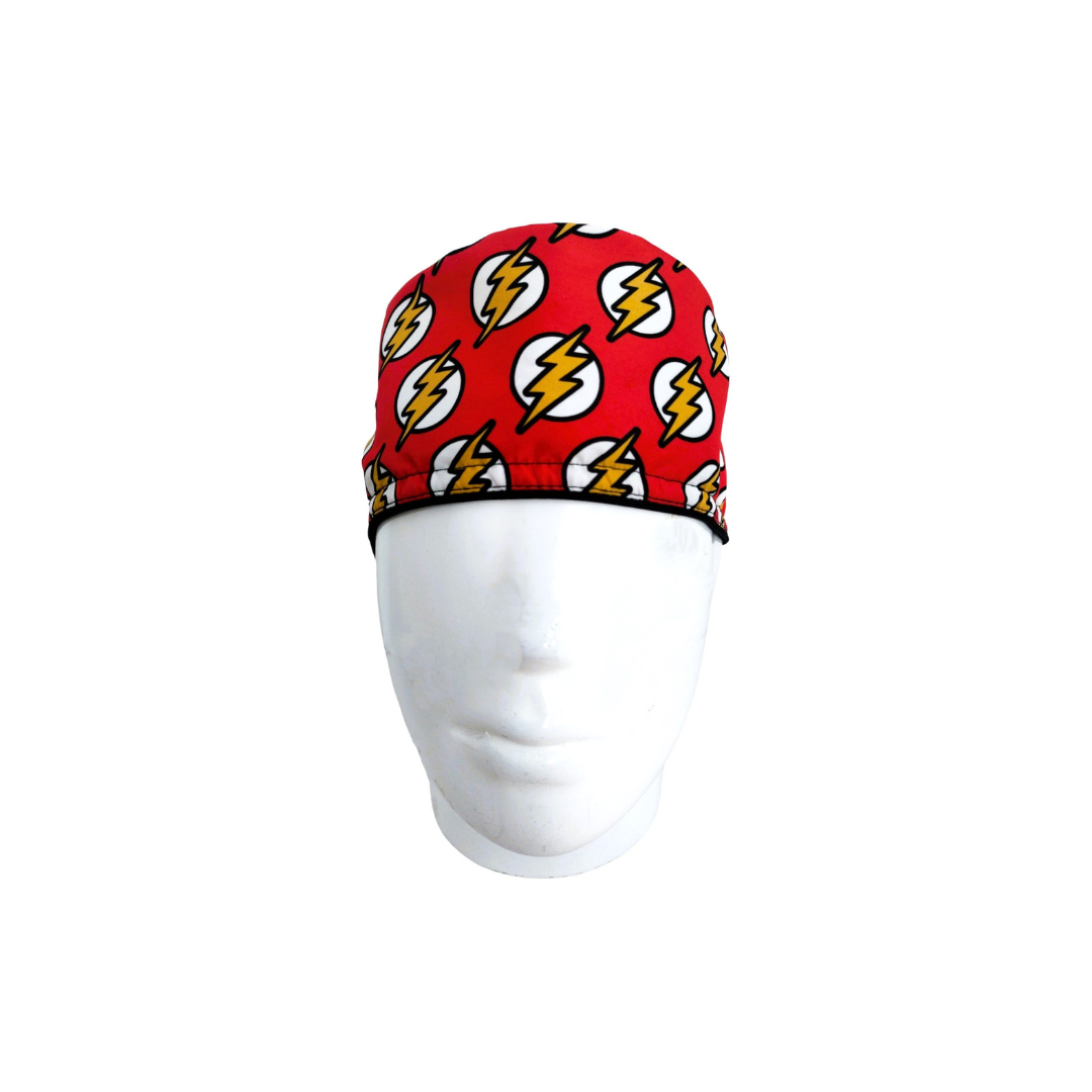 Gorro Quirúrgico Hombre Flash Rojo
