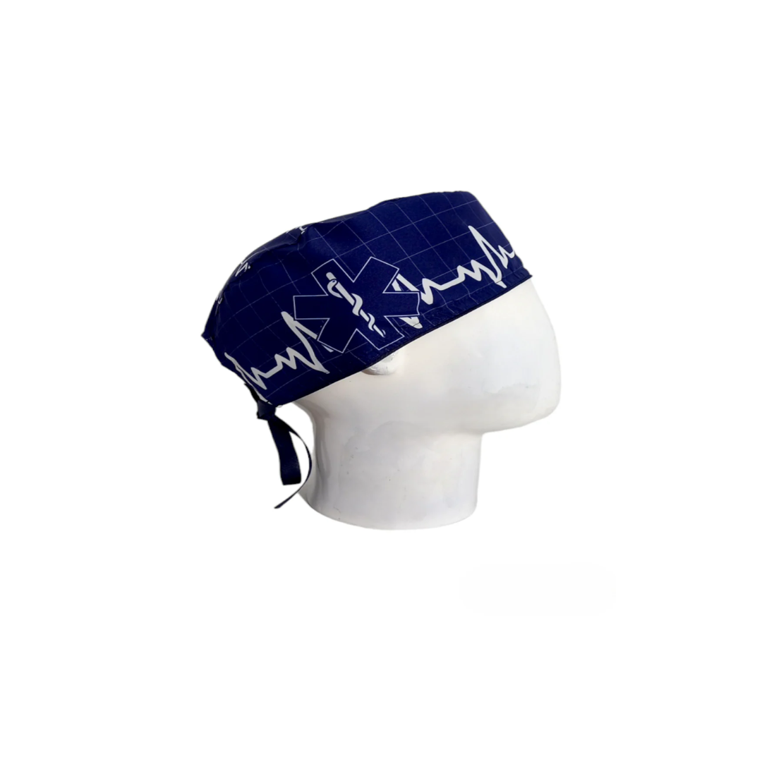 Gorro Quirúrgico Hombre Esculapio Blue ECG