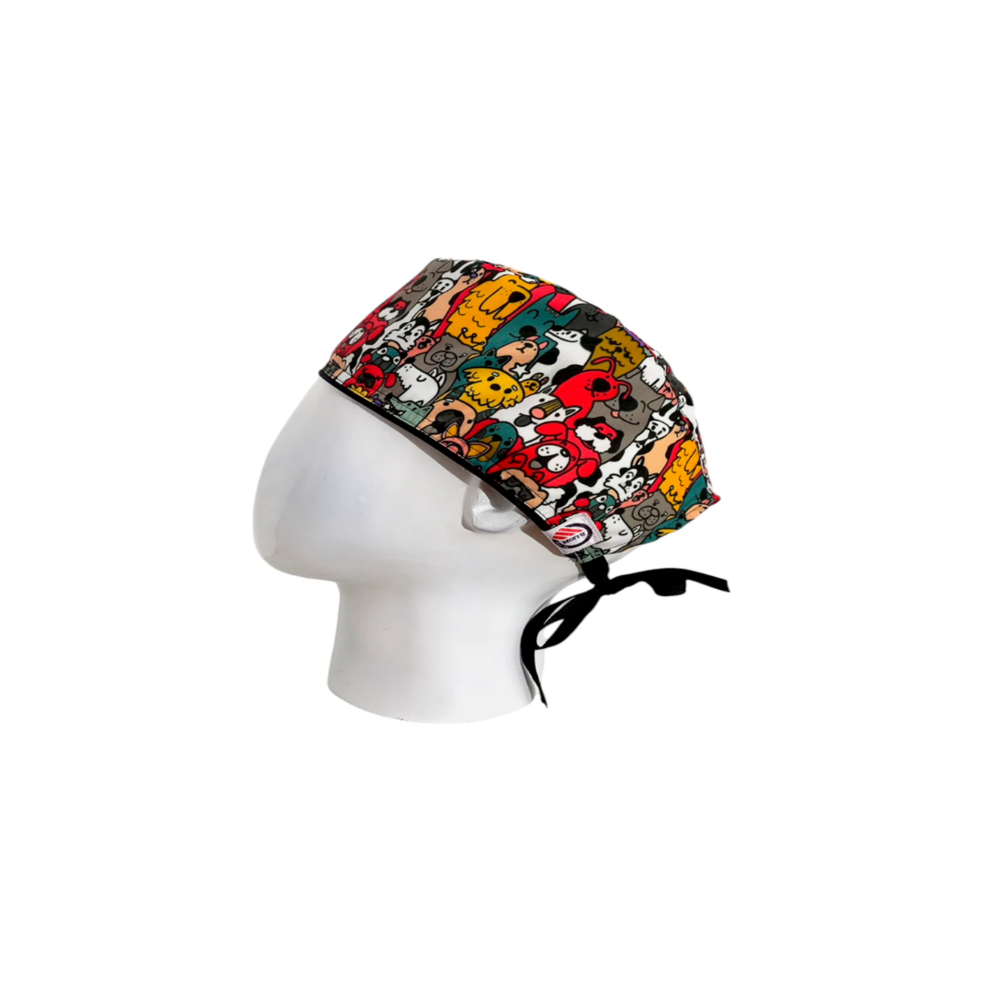 Gorro Quirúrgico Hombre Animal Pop