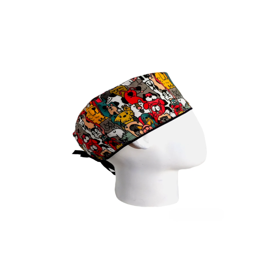 Gorro Quirúrgico Hombre Animal Pop