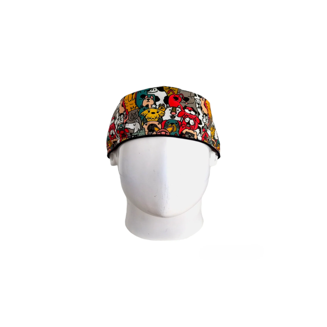 Gorro Quirúrgico Hombre Animal Pop