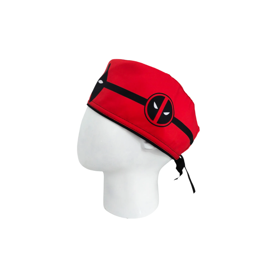 Gorro Quirúrgico Hombre Deadpool Style