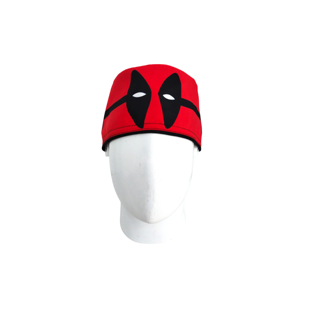 Gorro Quirúrgico Hombre Deadpool Style