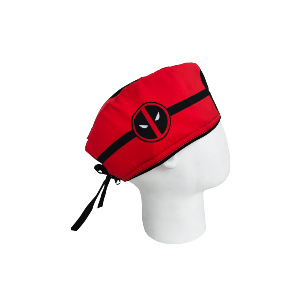 Gorro Quirúrgico Hombre Deadpool Style