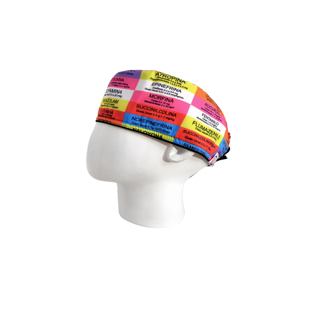 Gorro Quirúrgico Hombre Anestesio Multicolor