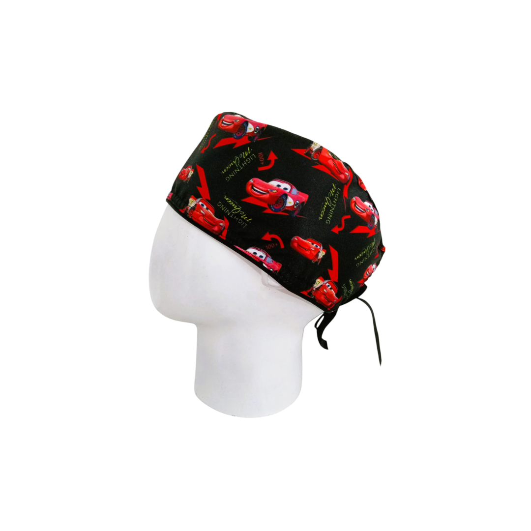 Gorro Quirúrgico Hombre Rayo McQueen Cars