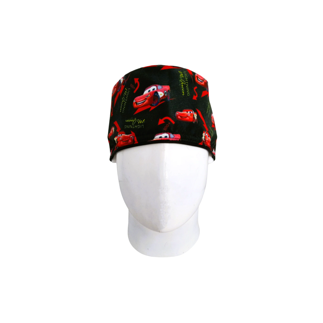 Gorro Quirúrgico Hombre Rayo McQueen Cars