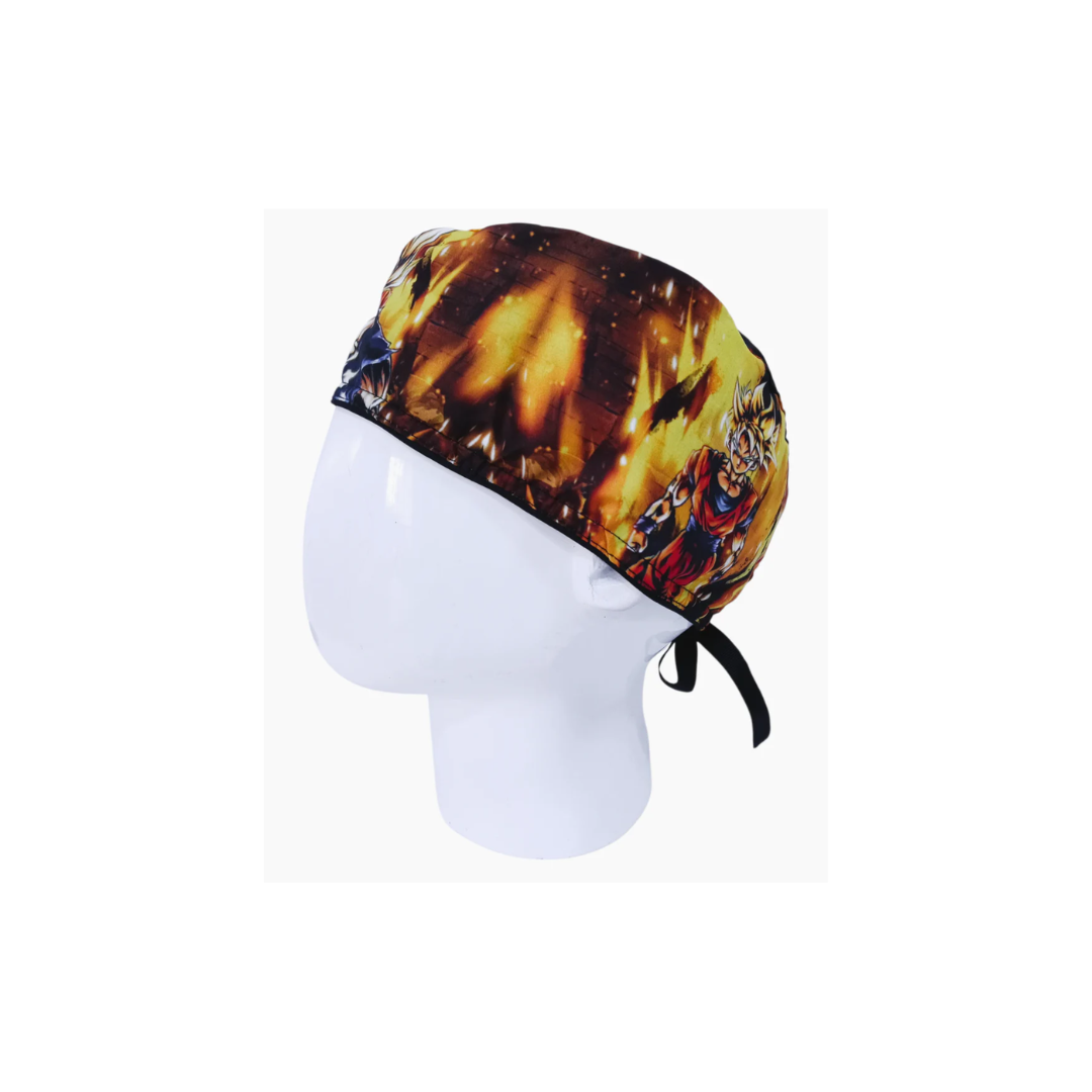 Gorro Quirúrgico Hombre Goku Dragon Ball
