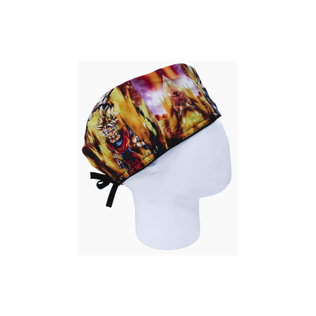 Gorro Quirúrgico Hombre Goku Dragon Ball