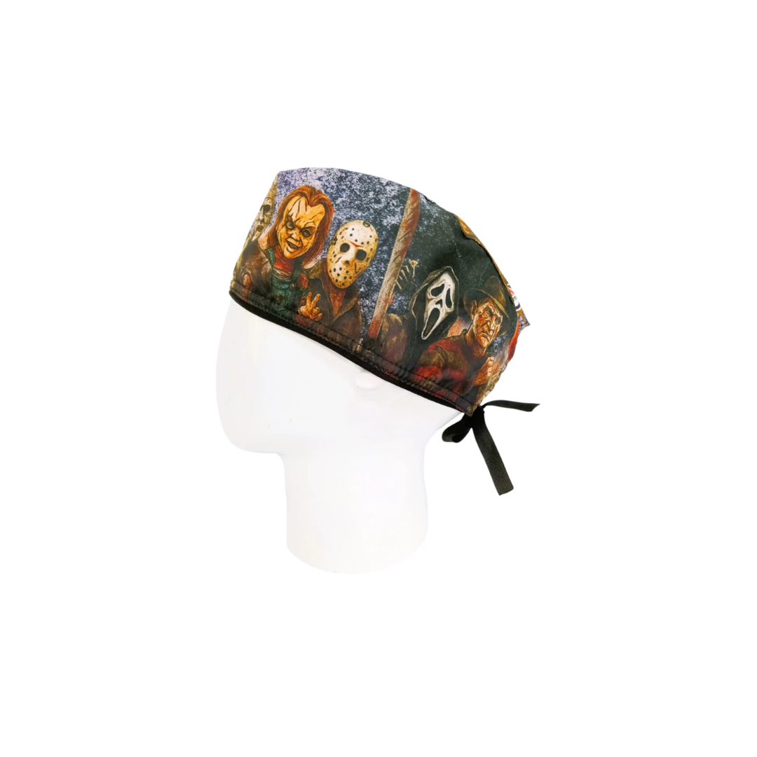 Gorro Quirúrgico Hombre Villanos del Terror Clásico