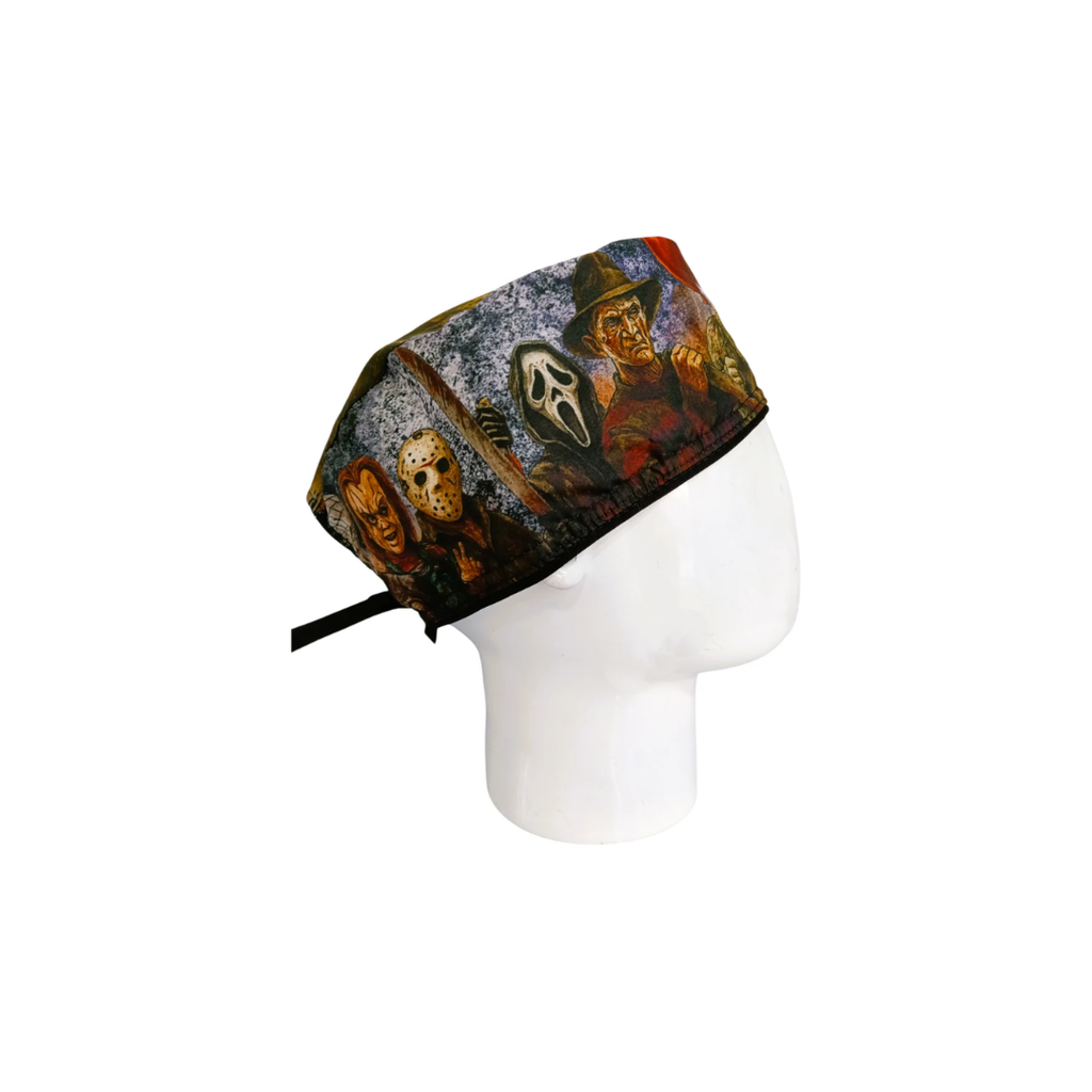 Gorro Quirúrgico Hombre Villanos del Terror Clásico