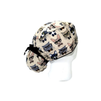 Gorro Quirúrgico Mujer Gatos Gafas
