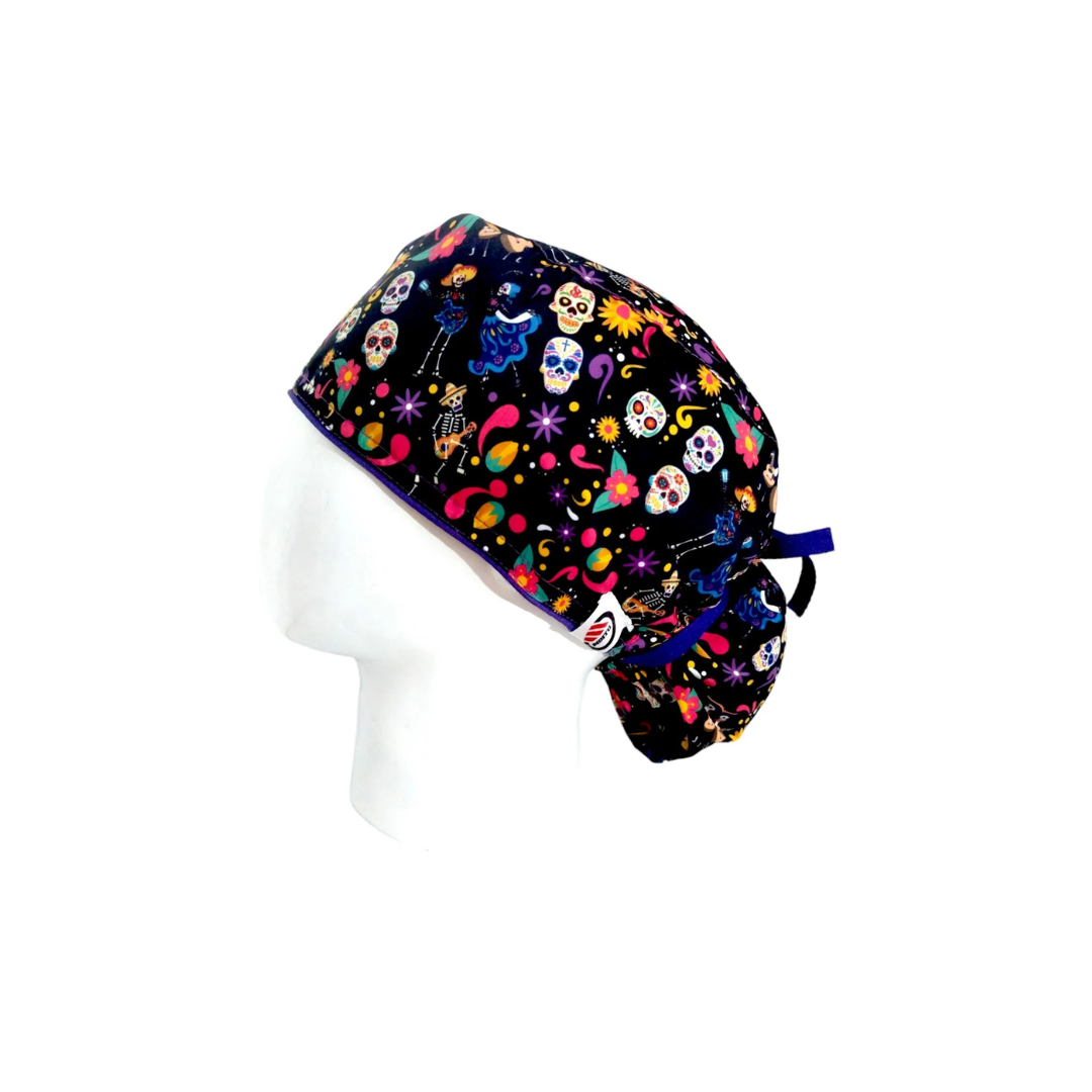 Gorro Quirúrgico Mujer Día de Muertos