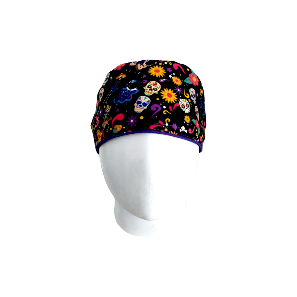 Gorro Quirúrgico Mujer Día de Muertos