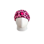 Gorro Quirúrgico Mujer Animal Print Fucsia