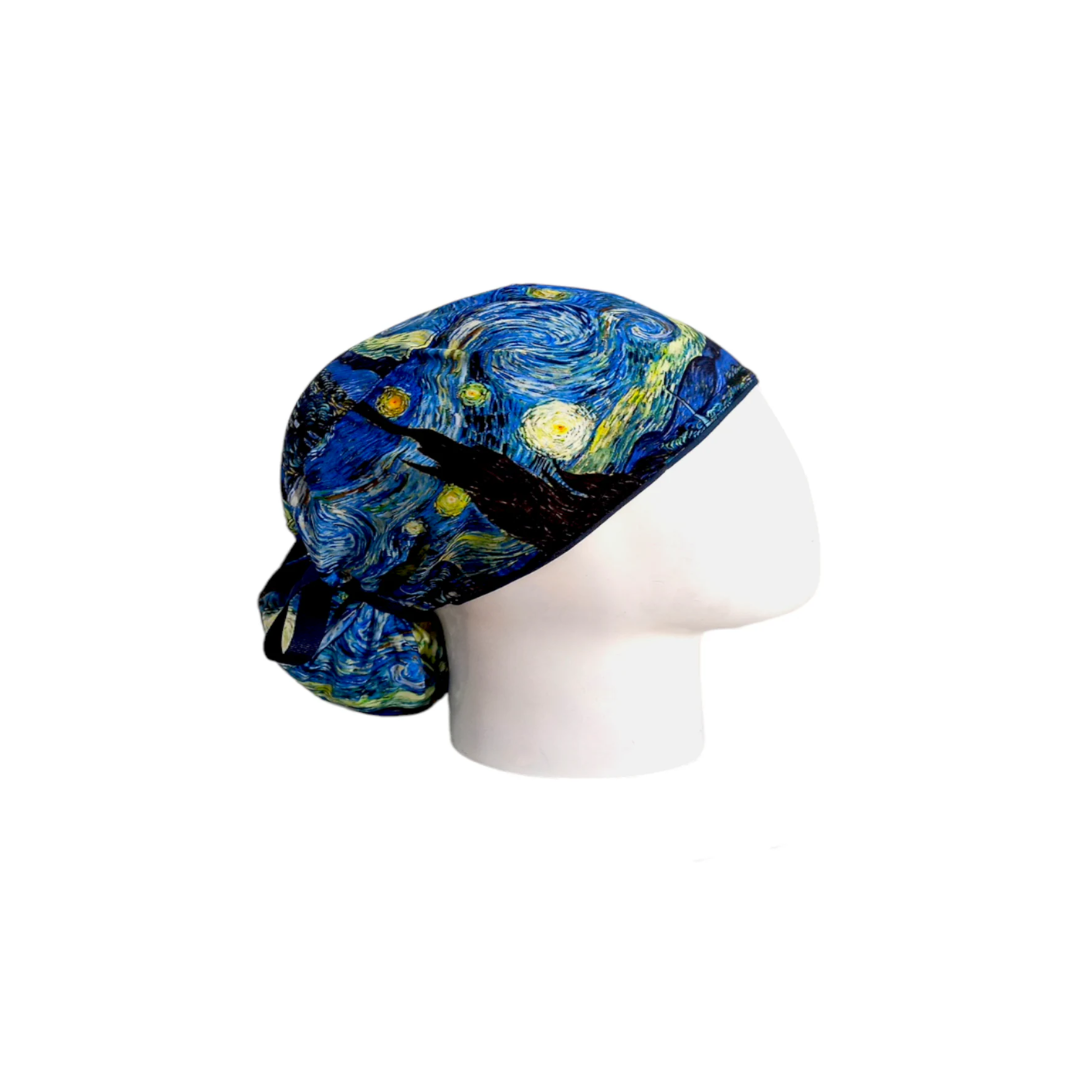 Gorro Quirúrgico Mujer La Noche Estrellada