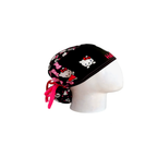 Gorro Quirúrgico Mujer Hello Kitty Black