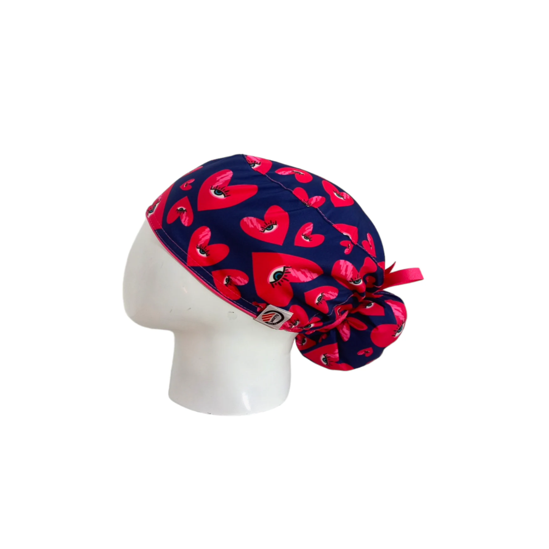 Gorro Quirúrgico Mujer Hearts & Eyes