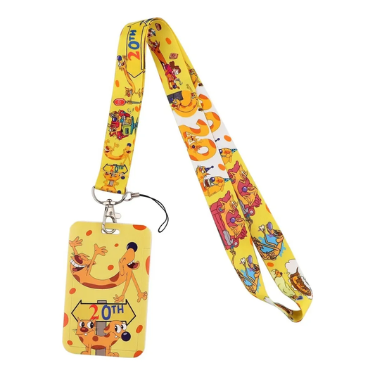 Portacarnet (Lanyard) CatDog