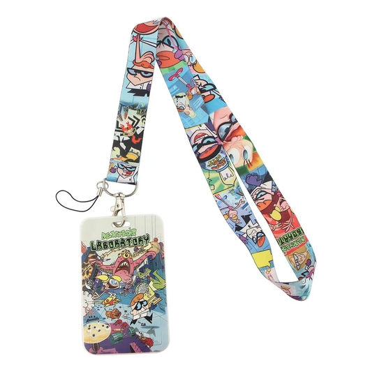 Portacarnet (Lanyard) Laboratorio De Dexter