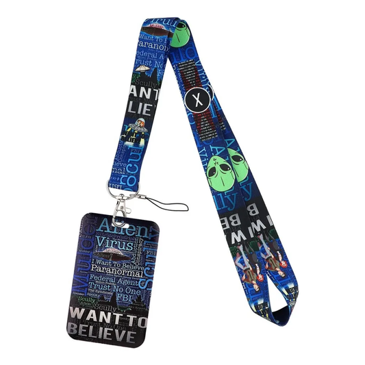 Portacarnet (Lanyard) Aliens Want To Believe