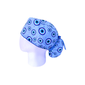 Gorro Quirúrgico Mujer Evil Eye Azul