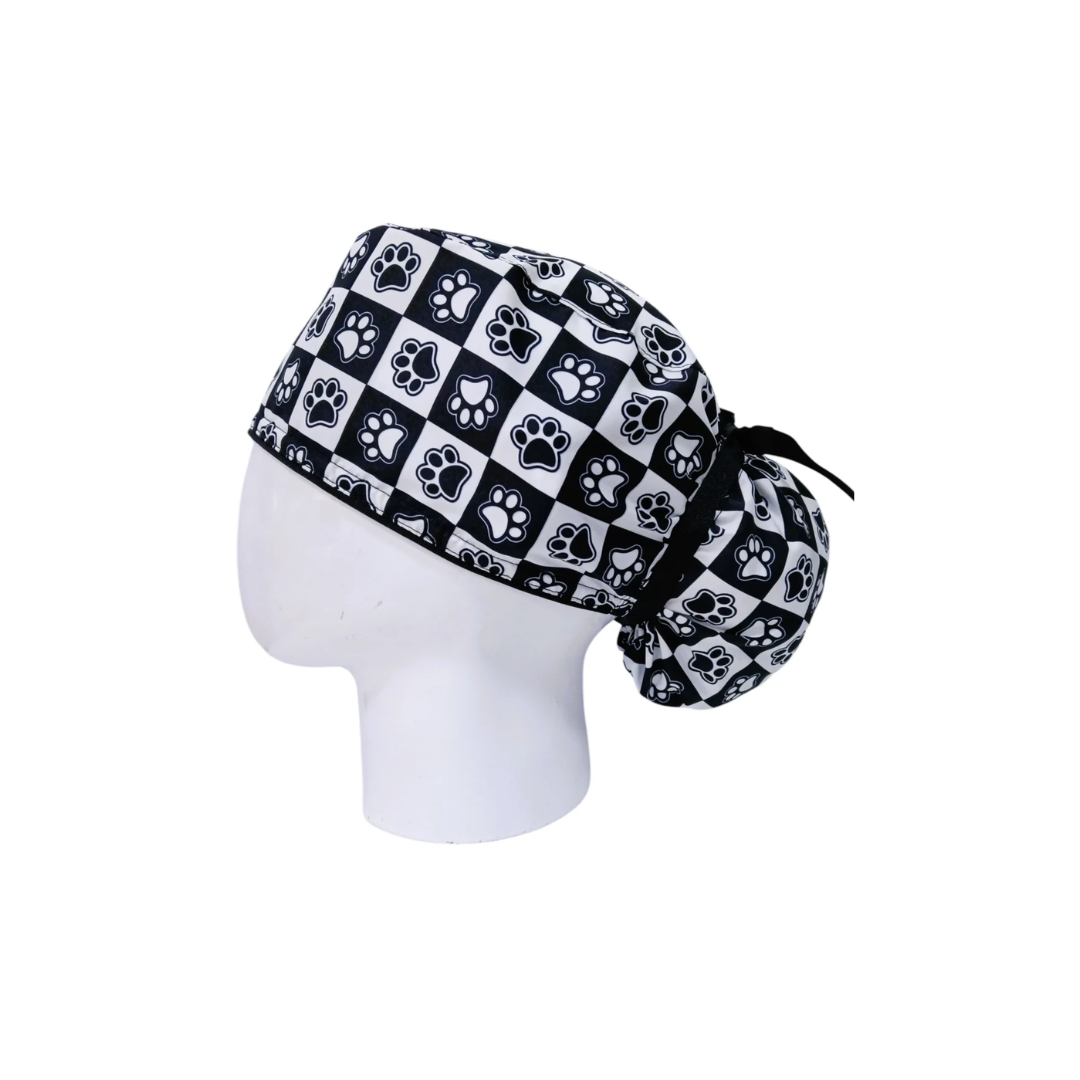 Gorro Quirúrgico Mujer Paw Print