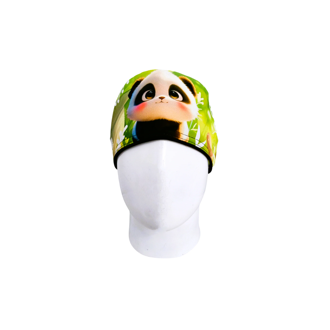 Gorro Quirúrgico Mujer Panda Baby Green