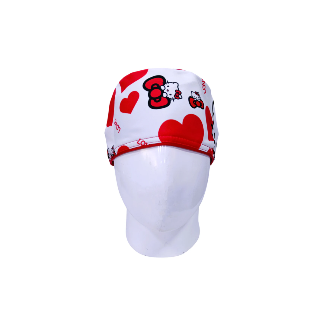 Gorro Quirúrgico Mujer Hello Kitty Love