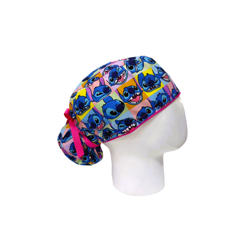 Gorro Quirúrgico Mujer Stitch Pop Colors