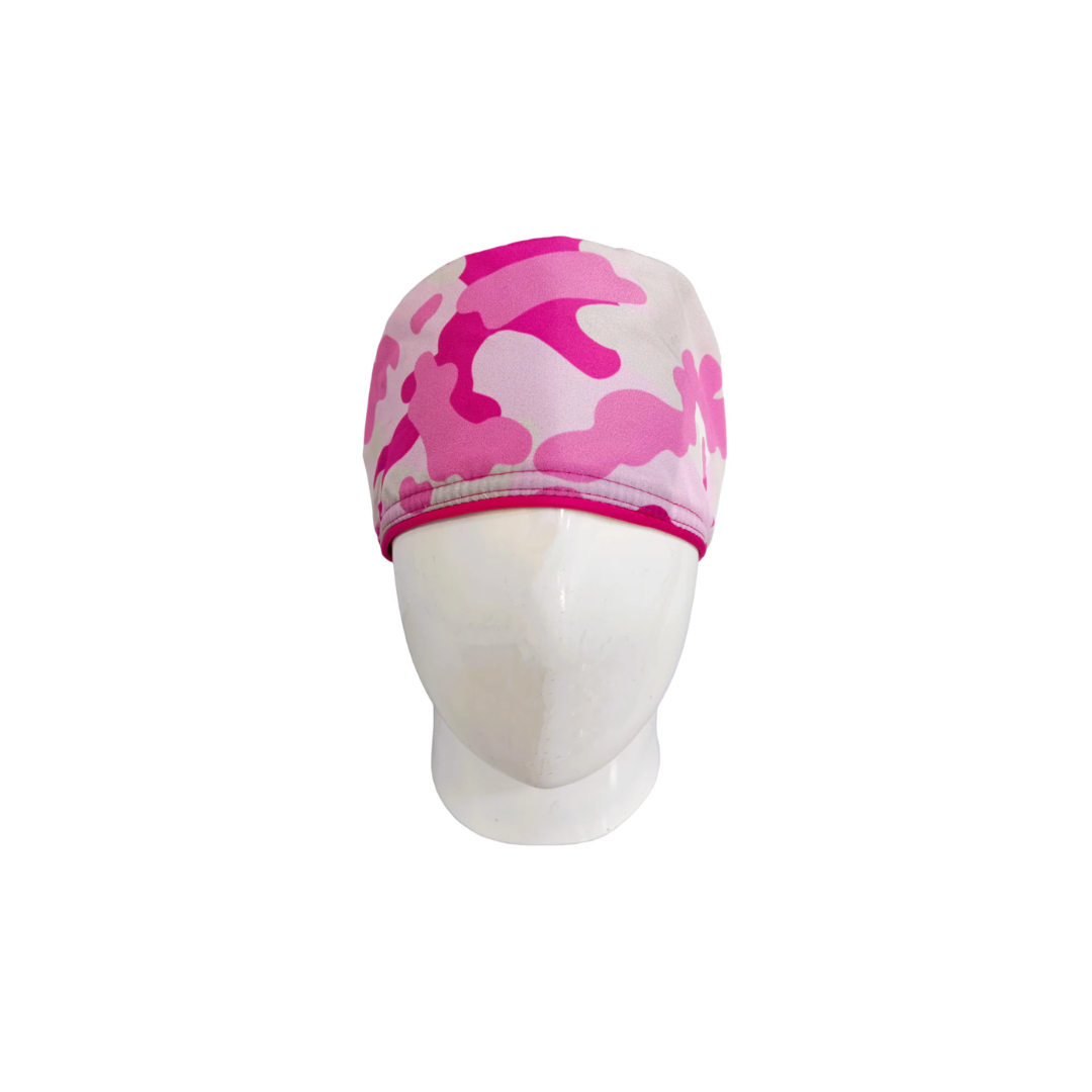 Gorro Quirúrgico Mujer Pink Camo Style