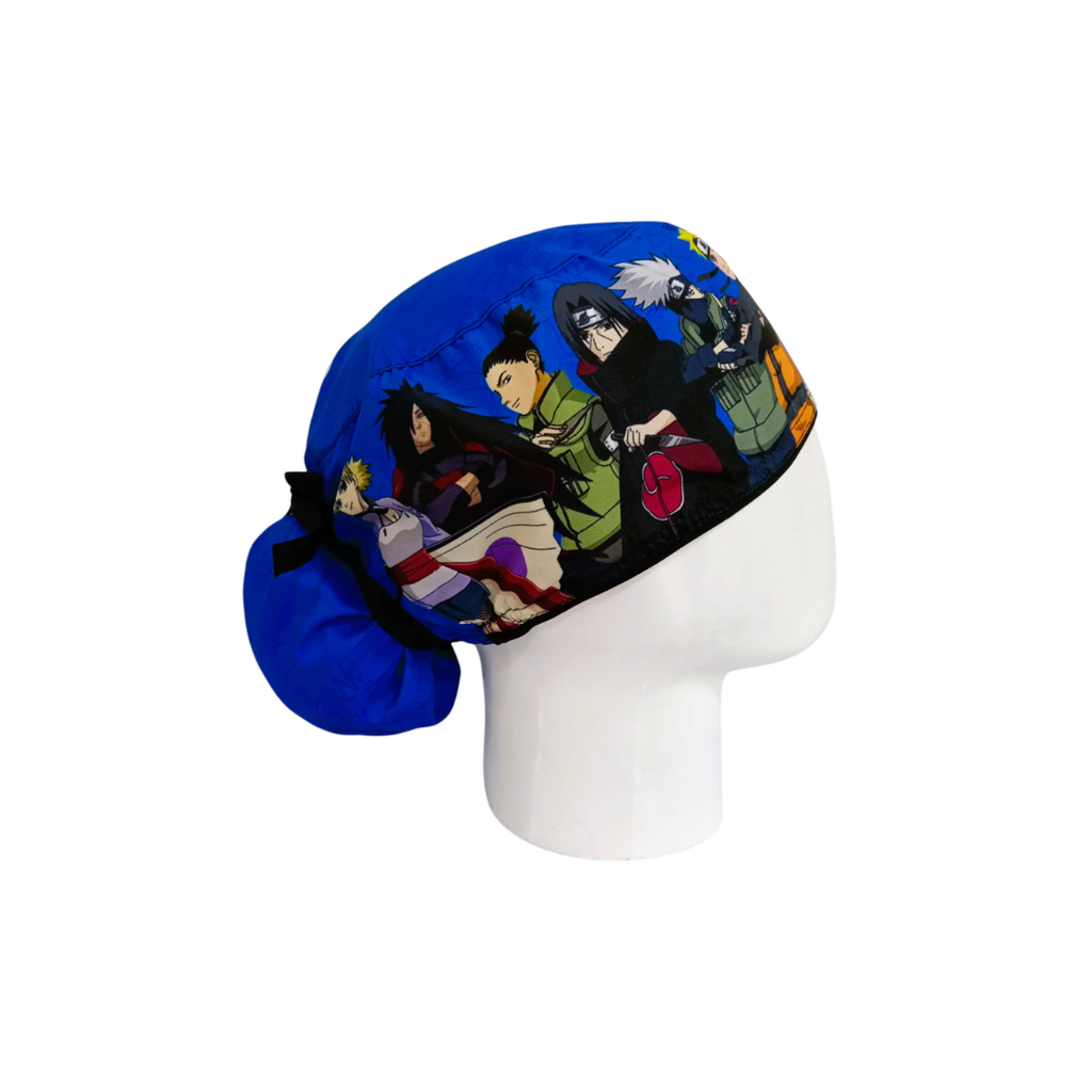 Gorro Quirúrgico Mujer Naruto Legends Blue