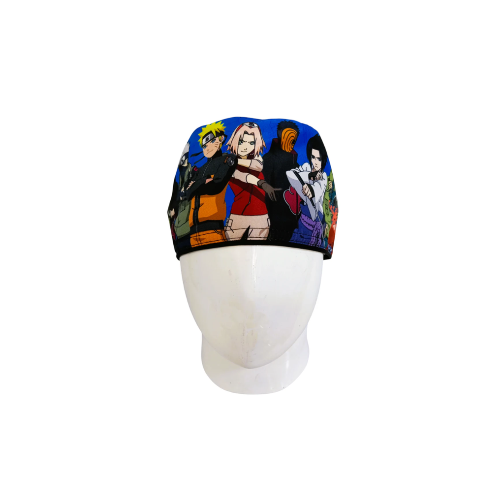 Gorro Quirúrgico Mujer Naruto Legends Blue