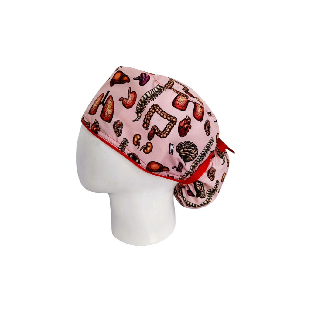 Gorro Quirúrgico Mujer Anatomy Pink Style
