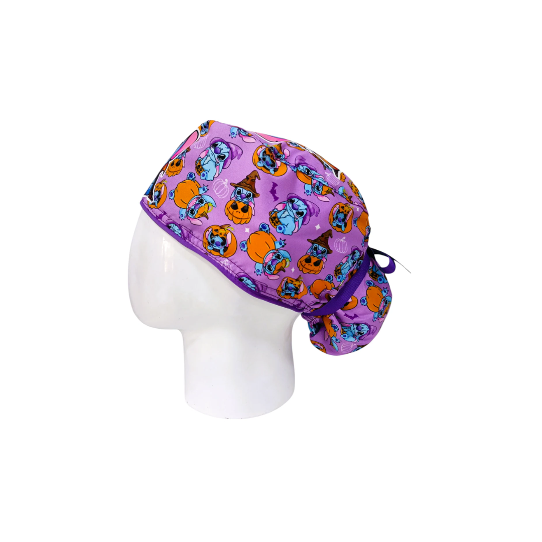 Gorro Quirúrgico Mujer Stitch Halloween