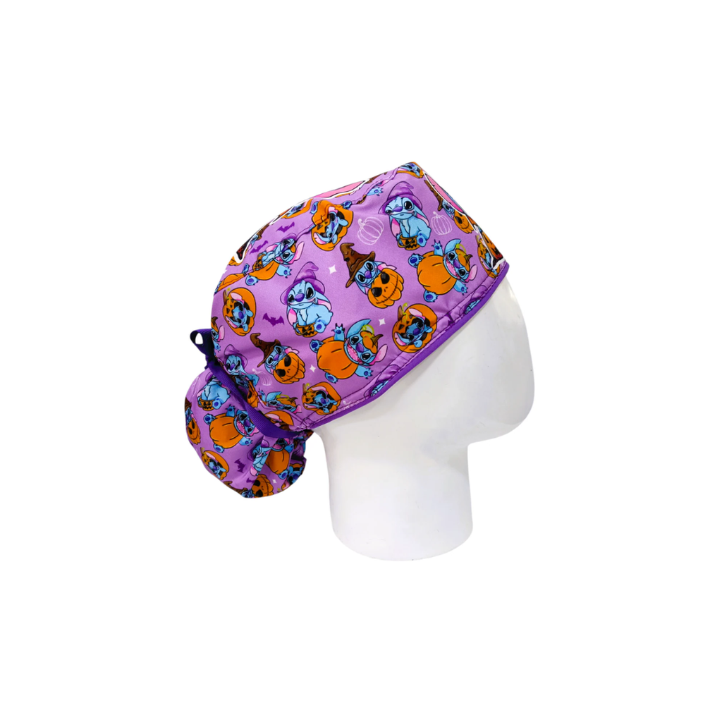 Gorro Quirúrgico Mujer Stitch Halloween