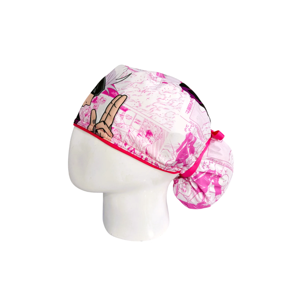 Gorro Quirúrgico Mujer Gojo Pink Aura