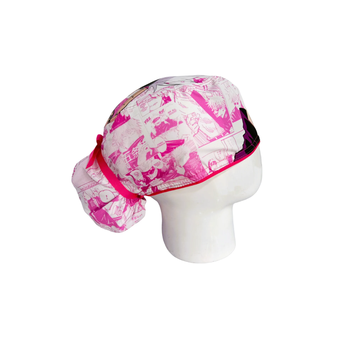 Gorro Quirúrgico Mujer Gojo Pink Aura