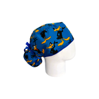 Gorro Quirúrgico Mujer Pato Lucas Azul