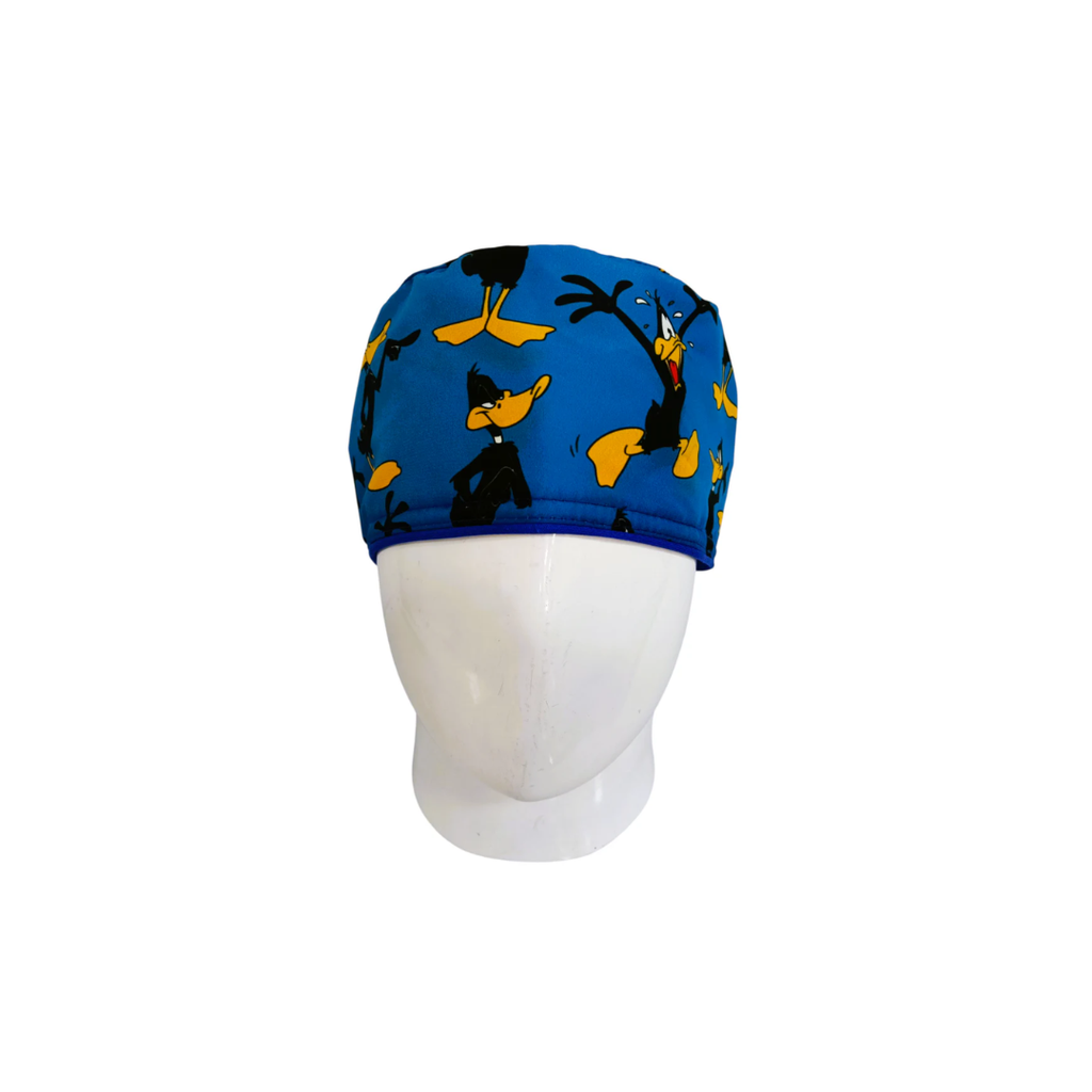 Gorro Quirúrgico Mujer Pato Lucas Azul