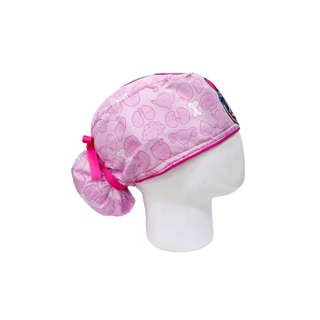 Gorro Quirúrgico Mujer Stitch Doctora Rosa
